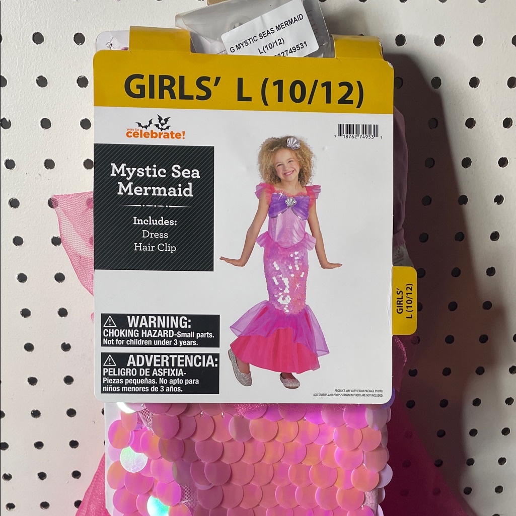 Nwt Mystic Sea Mermaid Dress (Girls’ Large)